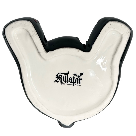 Killstar Cookie Jar Zombie Bear Black w/ Lid Container - Picture 9 of 12